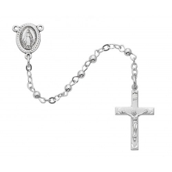 3MM ALL STERLING ROSARY