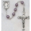 7MM PEARL VIOLET ROSARY