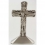 4" PEWTER STANDING TRINITY CRUCIFIX