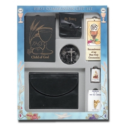 CHILD OF GOD BOY'S 7-PIECE DELUXE FIRST COMMUNION GIFT SET